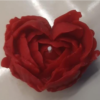Rose Heart Candle Pack Of 1 Pcs
