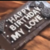 Happy Birthday My Love Chocolate Bar.