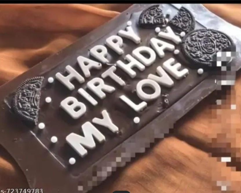 Happy Birthday My Love Chocolate Bar.